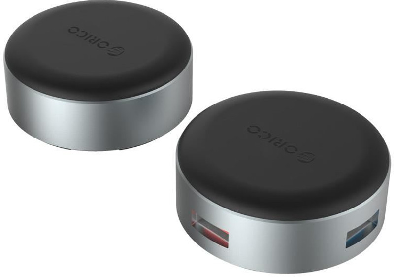 Stand/Cooler notebook Orico ANS1 4x USB Silver