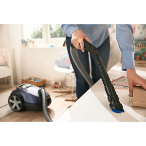 Philips Performer Silent FC8781/09, cu sac, 650W, 4L, Rosu