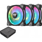 Ventilator Thermaltake Riing Duo 12 LED RGB TT Premium Edition 120mm 3 Fan Pack