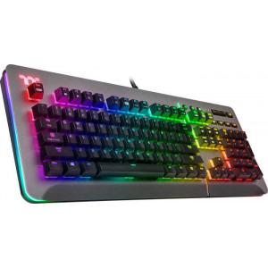 Tt eSPORTS by Thermaltake Level 20 RGB titanium Cherry MX Speed Silver Mecanica