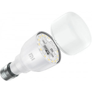 Xiaomi Pachet Bec Mi Smart LED Bulb Essential (Alb + Color) + Bec Mi Smart LED Bulb Warm White, Wi-Fi, control prin aplicatie