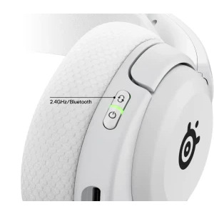 Casti Gaming SteelSeries Arctis Nova 5P Wireless White - PC Garage