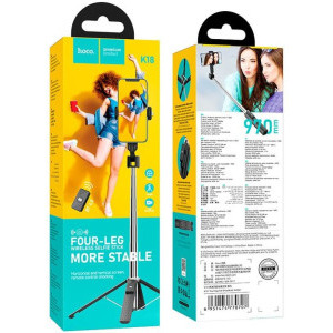 Hoco K18 Universal, Black, conectare Bluetooth