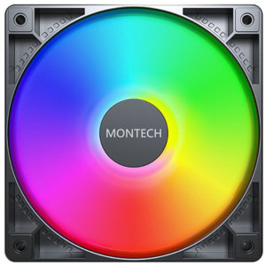 Ventilator Montech GF120 ARGB PWM 120mm Black