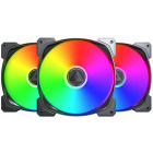 Ventilator Montech HP140 ARGB PWM Black Three Fan Pack