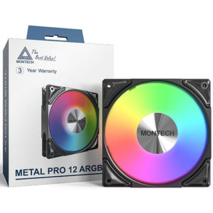 Montech Metal Pro ARGB 120mm PWM Black