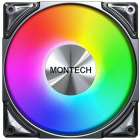 Ventilator Montech Metal Pro ARGB 120mm PWM Black