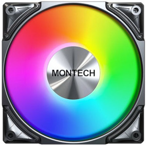 Montech Metal Pro ARGB 120mm PWM Black Three Fan Pack