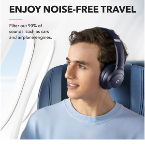 Anker Over-Ear, Soundcore Life Q20i, Wireless, Hybrid Active Noise Cancelling, Bluetooth, Blue