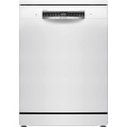 Masina de spalat vase Bosch SMS4EVW08E, 14 seturi, 6 programe, Clasa B, EcoSilence Drive, EfficientDry, VarioFlex, VarioDrawer, RackMatic, AquaStop, AquaSensor, Home Connect, Deschidere automata usa, 60 cm, Alb