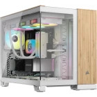 Carcasa Corsair 2500X White/Bamboo