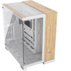 Carcasa Corsair 6500X White/Bamboo Wood