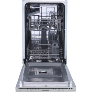 Masina de spalat vase incorporabila Heinner HDW-BIM45510E++, Slim, 10 seturi, 5 programe, Clasa E, AquaStop, 45 cm