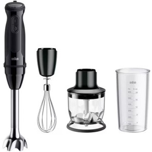 Braun Mixer vertical MultiQuick 5 MQ50202M, 1000W, 0.6 L / 0.35L, Negru