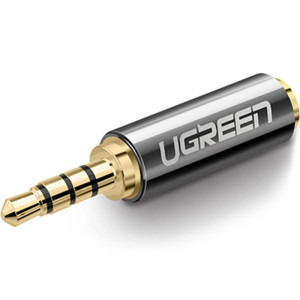 Ugreen 1x Jack 2.5 mm Male - 1x Jack 3.5 mm Female, negru