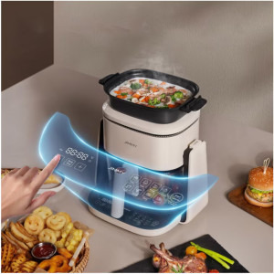 Jimmy Friteuza cu aer cald 2-in-1 AF3, 1100W, 4L, Bej
