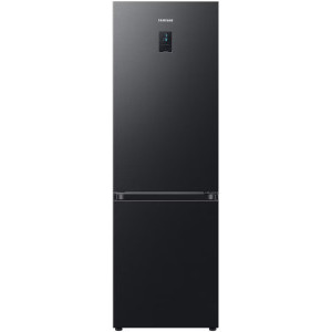 Combina frigorifica Samsung RB34C675EBN/EF, 344 L, Clasa E, No Frost, Digital Inverter, All Around Cooling, Optimal Fresh+, Humidity Fresh+, AI Energy, 185 cm, Negru