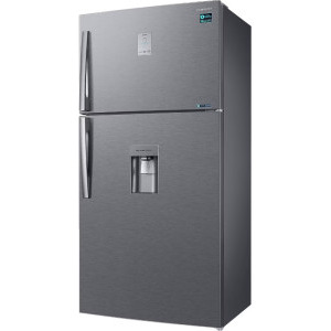 Samsung RT58K710RSL/EO, 585 L, Clasa E, No Frost, Digital Inverter, Twin Cooling Plus, SpaceMax, AI Energy, Dozator apa, 179 cm, Inox