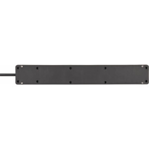 Brennenstuhl Bremounta, 6x Schuko, 3m, Negru