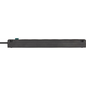 Brennenstuhl Bremounta, 6x Schuko, 3m, Negru