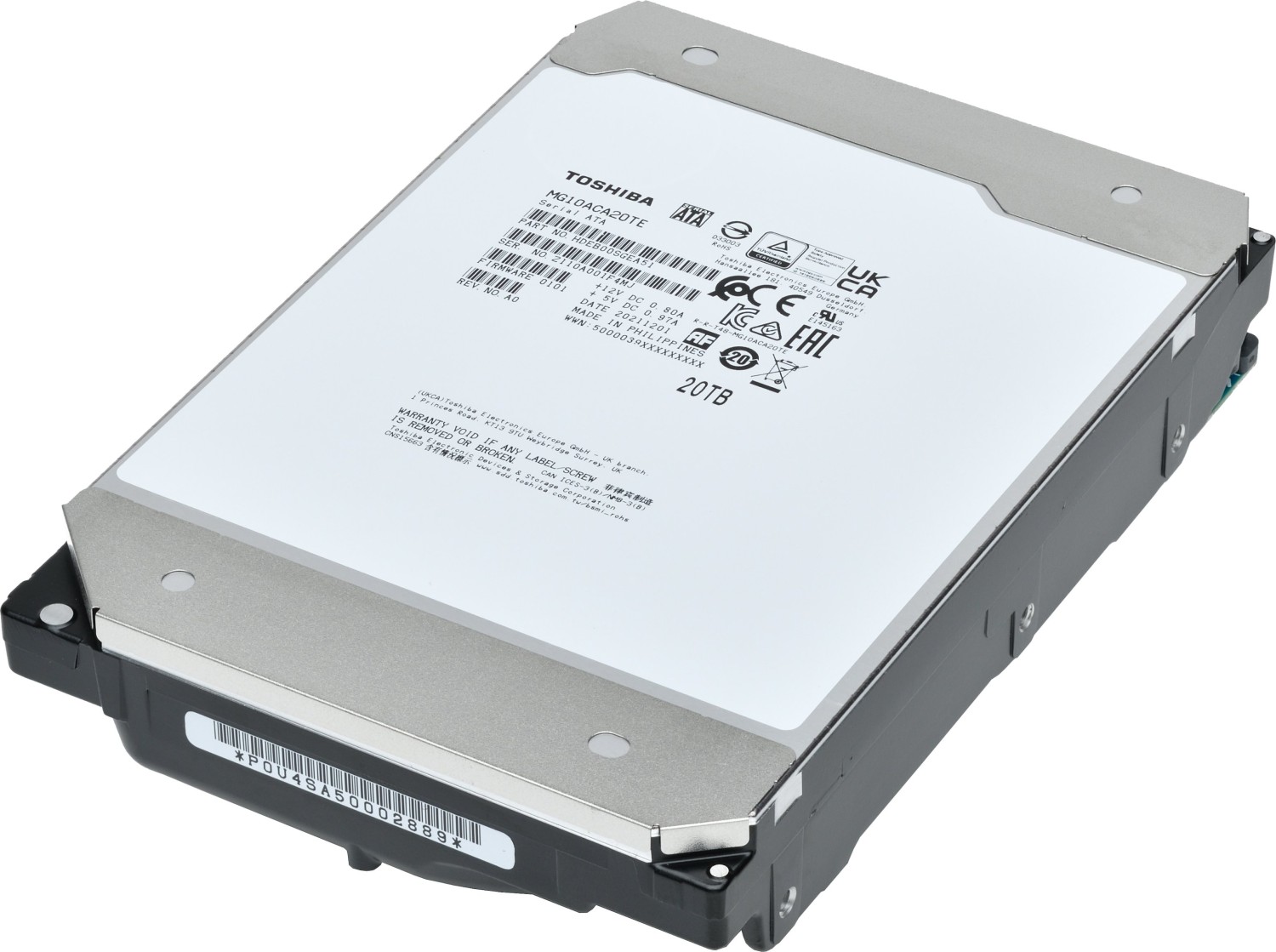 Accesoriu server Toshiba Unitate de stocare Enterprise SATA 20TB 512e 7200 RPM 3.5 inch 512MB