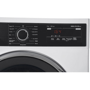 Heinner HWM-V914TD+++, 9 kg, 1400 RPM, Clasa D, Display, Control Touch, 60 cm, Alb