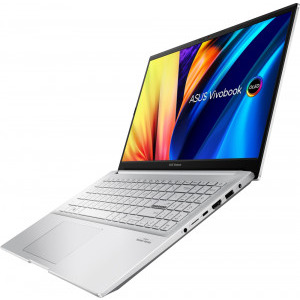 ASUS 15.6'' Vivobook Pro 15 OLED M6500QC, FHD, Procesor AMD Ryzen™ 7 5800H (16M Cache, up to 4.4 GHz), 16GB DDR4, 512GB SSD, GeForce RTX 3050 4GB, No OS, Cool Silver