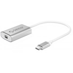 Adaptor Orico XC-104, USB-C la Mini DisplayPort, argintiu