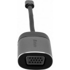 Adaptor Verbatim 1x USB-C Male - 1x VGA Female, negru-gri