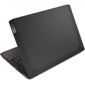 Lenovo Gaming 15.6'' IdeaPad 3 15ACH6, FHD IPS 165Hz, Procesor AMD Ryzen™ 7 5800H (16M Cache, up to 4.4 GHz), 8GB DDR4, 512GB SSD, GeForce RTX 3050 Ti 4GB, No OS, Shadow Black, 4-Zone RGB