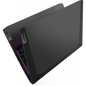 Lenovo Gaming 15.6'' IdeaPad 3 15ACH6, FHD IPS 120Hz, Procesor AMD Ryzen™ 5 5600H (16M Cache, up to 4.2 GHz), 16GB DDR4, 512GB SSD, GeForce RTX 3050 4GB, No OS, Shadow Black, 4-Zone RGB