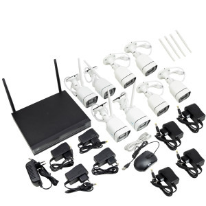 PNI WiFi660 + 8 camere