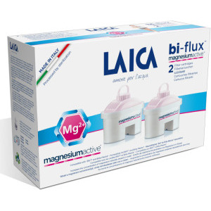Laica Filtre Bi-flux Magnesium Active pentru cana de filtrare apa, 2 buc