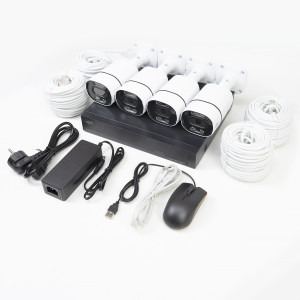 PNI PNI-IP-POE8 + 4 camere