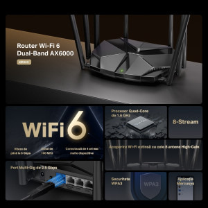 MERCUSYS 2.5Gigabit MR90X Dual-Band WiFi 6