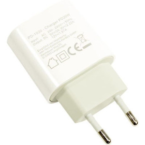 Inter-Tech PD-1020, 1x USB-C, White