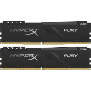 HyperX Fury Black 16GB DDR4 3733MHz CL19 Dual Channel Kit