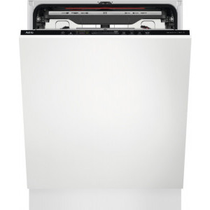 Masina de spalat vase incorporabila AEG FSK93718P, 15 seturi, 7 programe, Clasa D, ProClean, AirDry, QuickSelect, Spray Zone, Usa slide, Inverter, Brat SatelliteClean, Iluminare interioara, Time Beam, 60 cm
