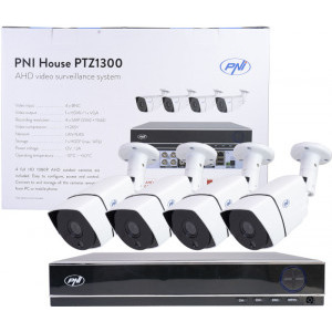 PNI PTZ1300 + 4 Camere