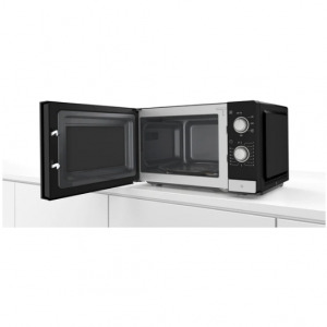 Bosch FFL020MS2, 800W, Iluminare LED, Sticla neagra