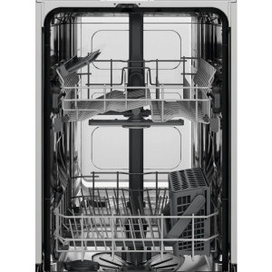 Electrolux EEA71210L, Slim, 9 seturi, 5 programe, Clasa F, Inverter, AirDry, PerfectFit, 45 cm