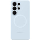 Samsung Capac protectie spate Silicon Magnet Light Blue pentru Galaxy S26 Ultra