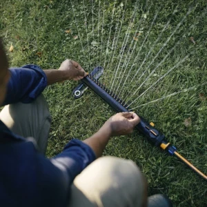 Fiskars Aspersor oscilant X-Series L