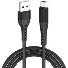 Cablu de date / adaptor Lemontti USB Male la USB-C Male, 1.2m, Black
