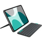 Logitech Husa protectie Flip Folio cu tastatura US Graphite pentru iPad Pro/Air 11 inch
