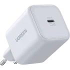 Incarcator retea Ugreen X524, 1x USB-C, Quick Charge 45 W, GaN, White