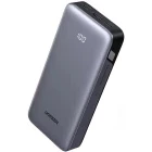 Baterie externa Ugreen PB532, 20000 mAh, 1x USB, 2x USB-C, 30 W, Display, Grey