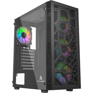 Gaming ZMEU Legendar Plus, AMD Ryzen 5 5600 3.5GHz, 16GB DDR4, 1TB SSD, RTX 3050 6GB GDDR6, Iluminare RGB