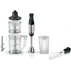 Bosch Mixer vertical ErgoMaster Seria 6 MSM6M652, 1000W, 0.6L, Negru/Inox