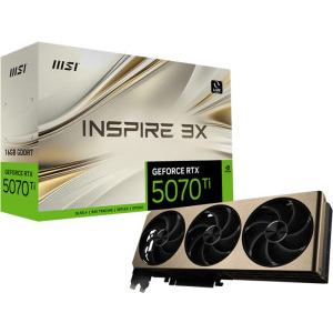 MSI GeForce RTX 5070 Ti INSPIRE 3X 16GB GDDR7 256-bit DLSS 4.0